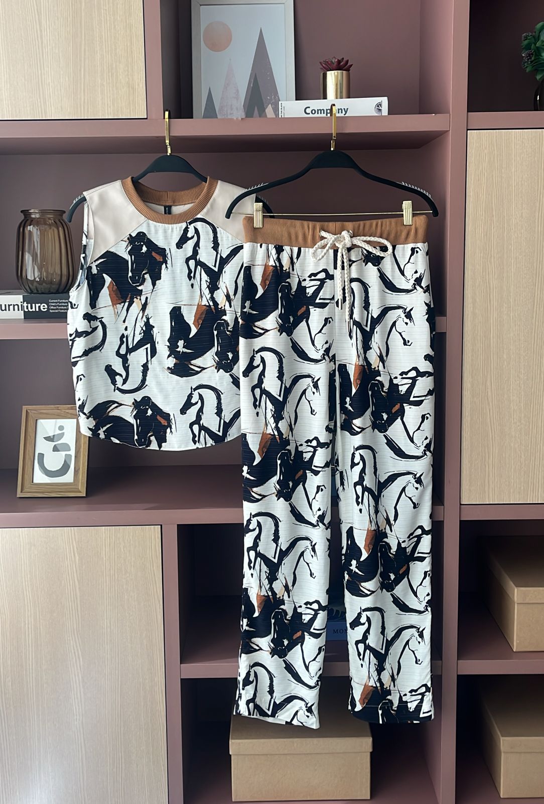 Conjunto Beatriz Viscose Estampado - Imagem 2